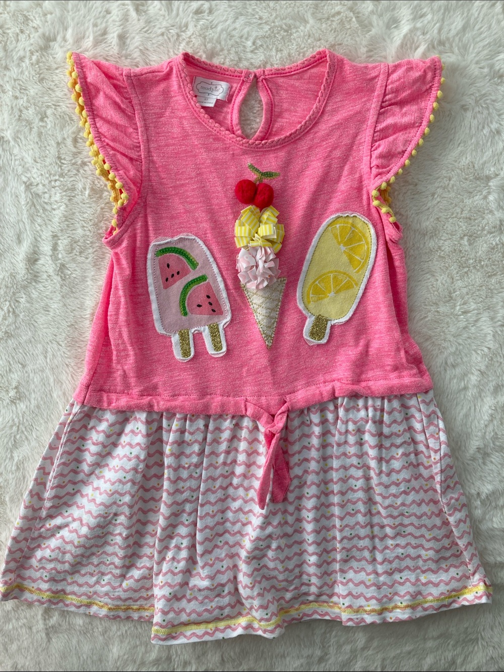 SALE! 50% Off mud pie Pink Girls' One-Piece Tank Size 5T